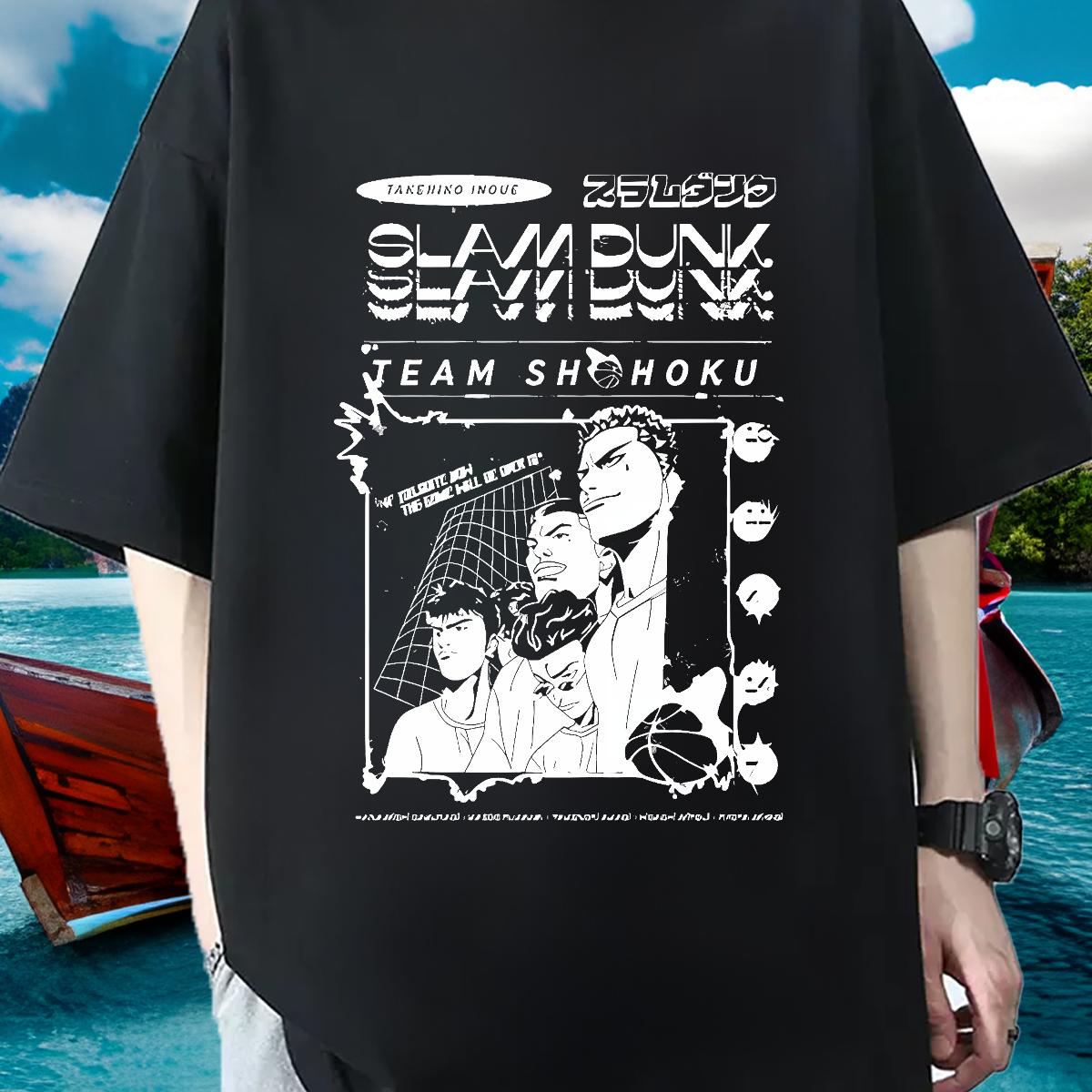 Classic Casual T-Shirts Custom Cartoon Mens Tshirts Daily Outfit Cotton O Neck Short Sleeves Comfortable Top Tees