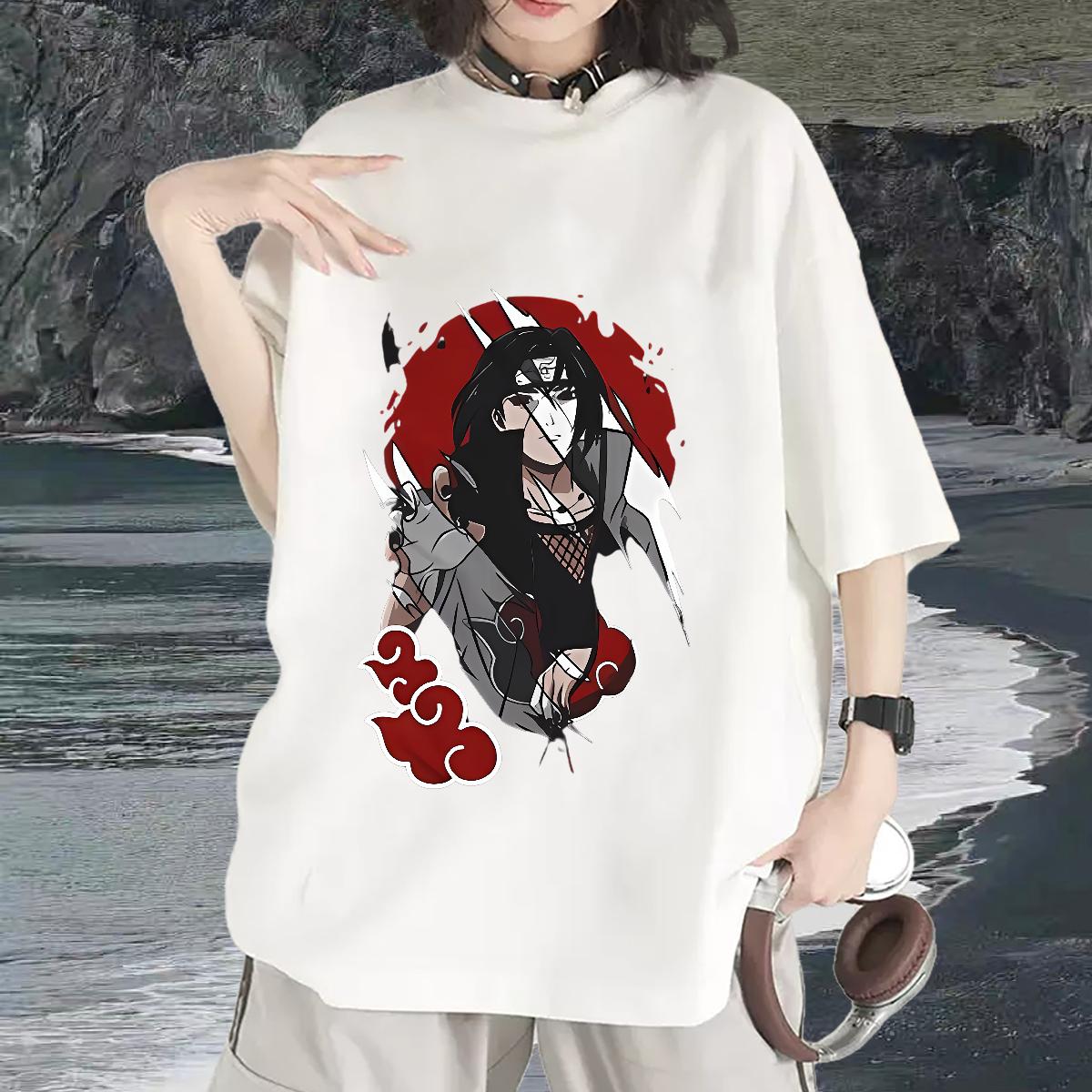 2024 T Shirts Women Cotton Breathable Home Outdoor Women Tees DIY Anime Loose Tees Shirts