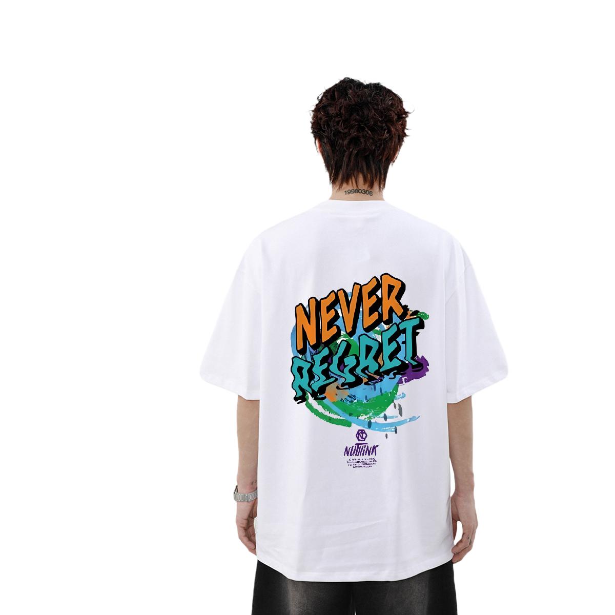 High Quality Tshirt for Man Woman Breathable Crew Neck High Street Hip Hop T-Shirts White Plus Size Casual New Tees Shirts