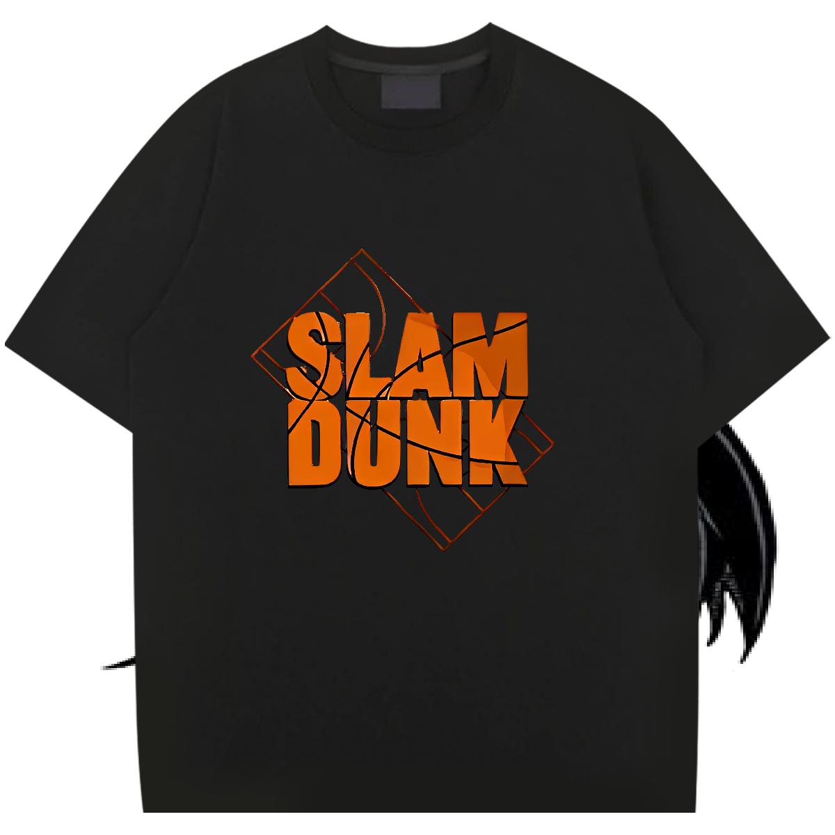 Loose Fit T-Shirts Summer Casual Breathable Crew Neck Men Clothes T-Shirt Classic Graphic Tee Shirt