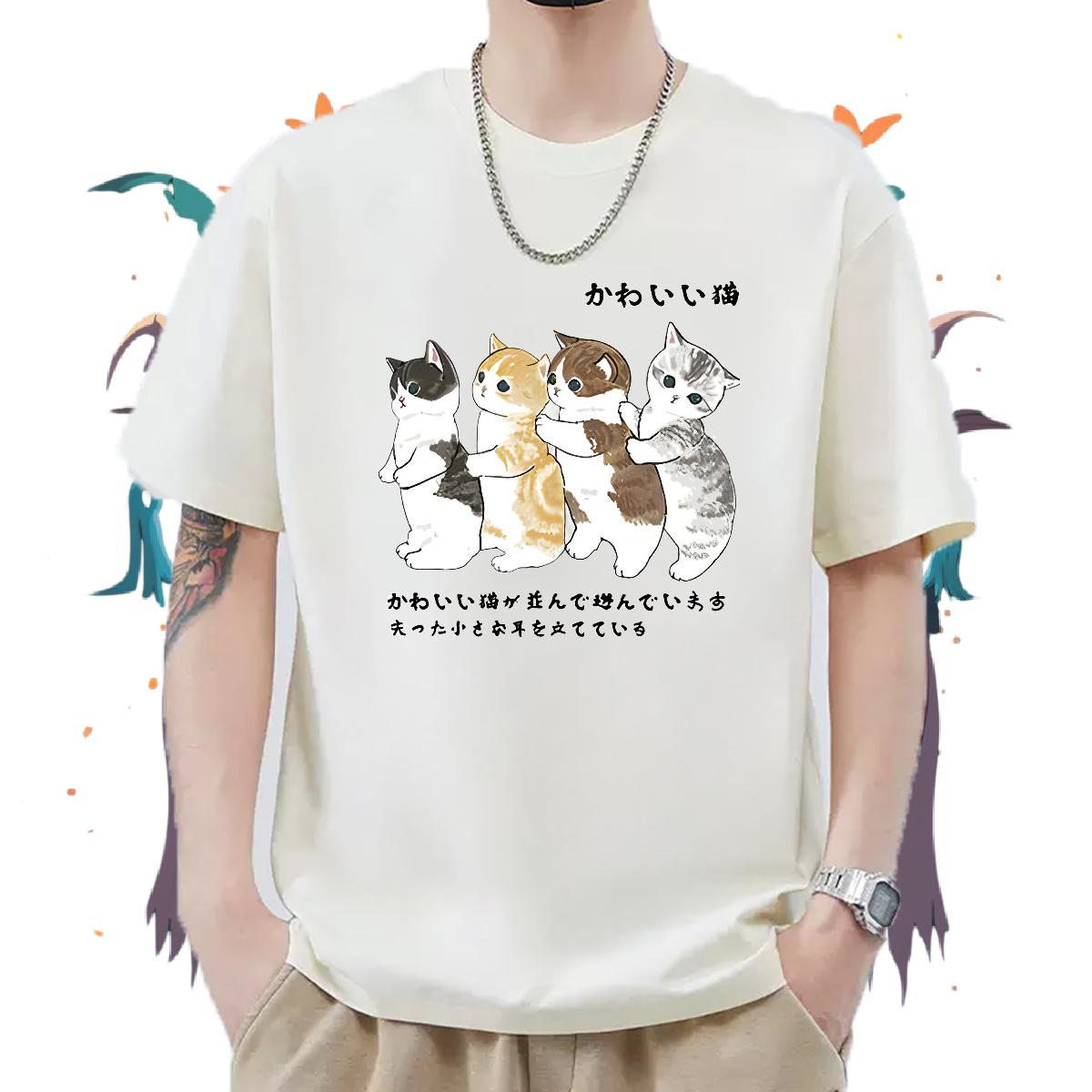 Stylist T-Shirts Custom Print Plus Size Mens Tshirts Summer Casual Cotton O Neck Short Sleeves Classic Clothes