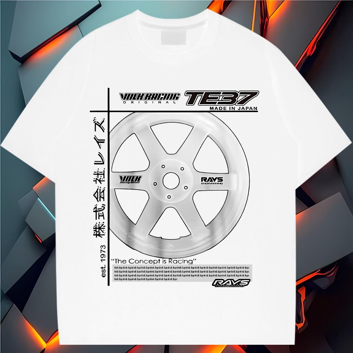 2024 New Men T Shirts DIY Printed Tshirts Street Casual Crew Neck Cotton 5A Tops Tees