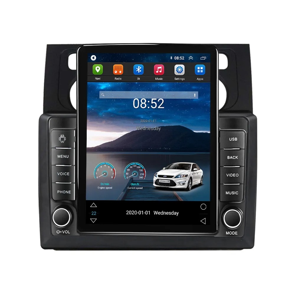 8 CORE Car Video Radio Multimedia Player Autoradio Android 13 for Volkswagen VW Touran 1 2003-2010 Tesla Style IPS Navi GPS 2 Din BT