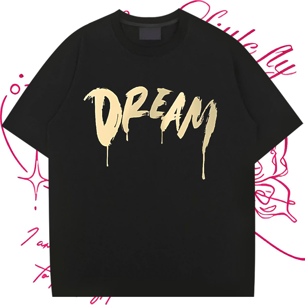 2024 Summer T-Shirts Crew Neck Cotton Summer Casual Men Clothes T-Shirt Floral Print Cool Wear