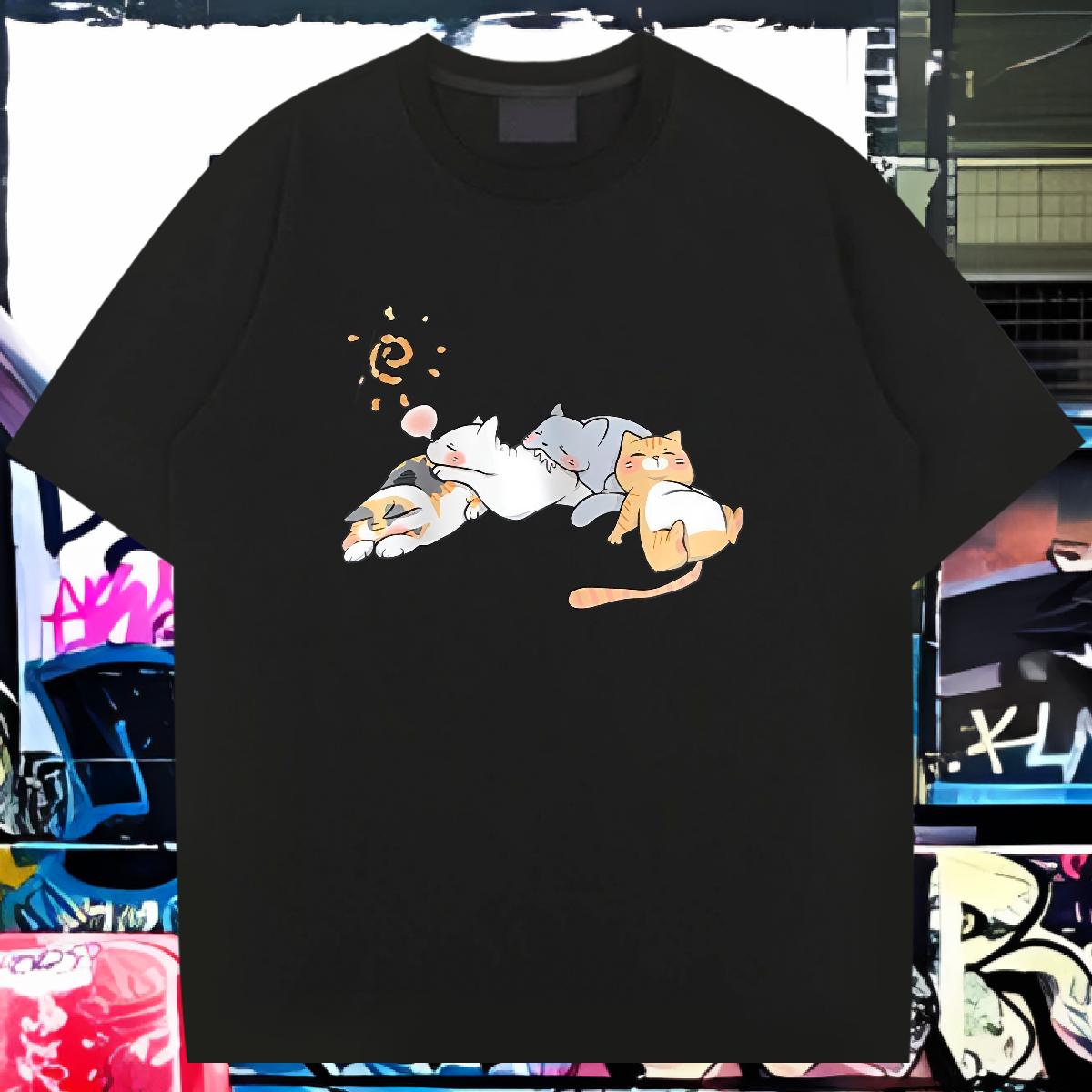 Loose Fit T shirt Beach Round Neck Short Sleeve Tshirt for Man Woman Fashion Casual Custom Print Oversized Tee Shirt