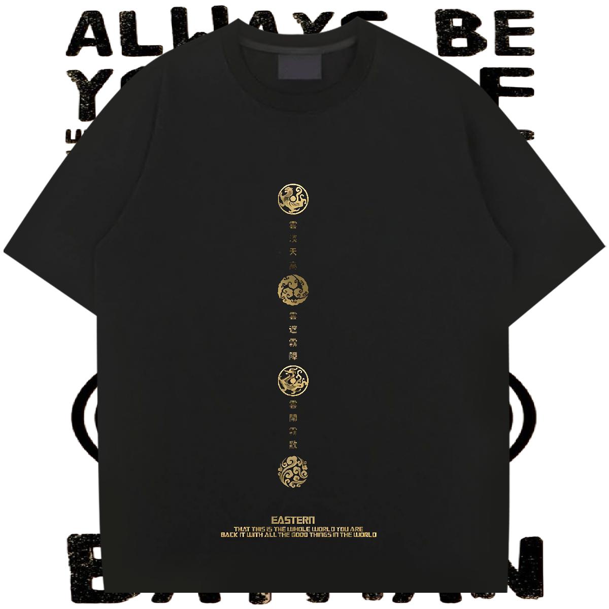 Fashion Casual Mens T Shirts Floral Print Tshirts Outdoor O-Neck Short Sleeve Cotton Designer Clothes