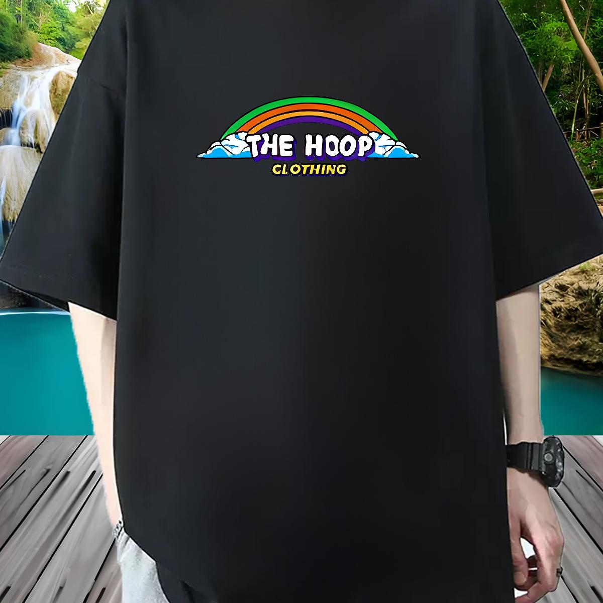 Classic Man T Shirts Cartoon Printing S-3XL Casual Beach Men Tees Breathable Short Sleeve Popular