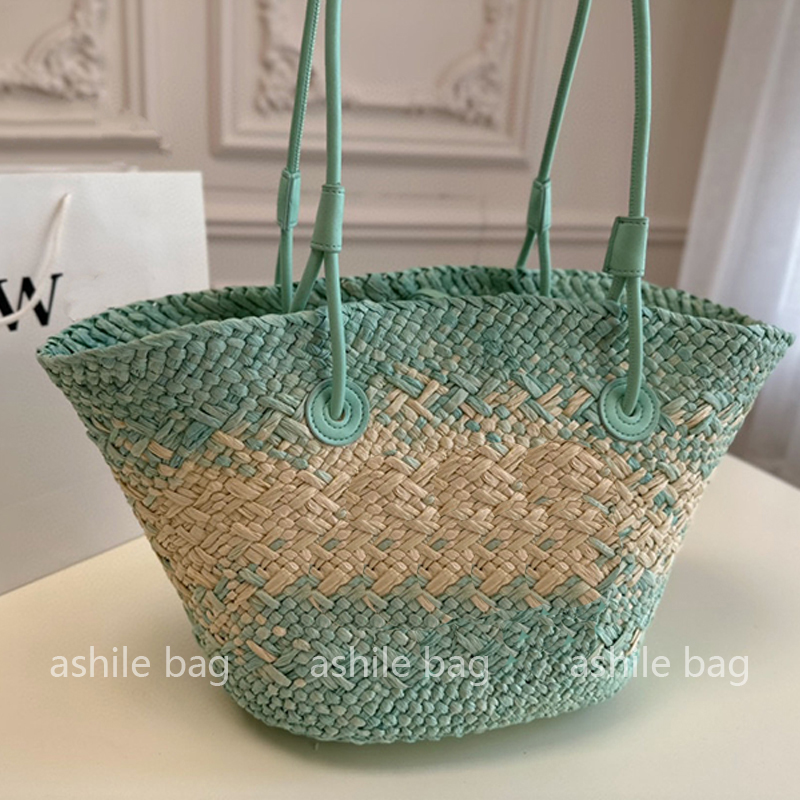 Luxury Designer Fashion Beach Bags Women's High Quality Shoulder Bag Personality Straw Women Totes Bag woven bags