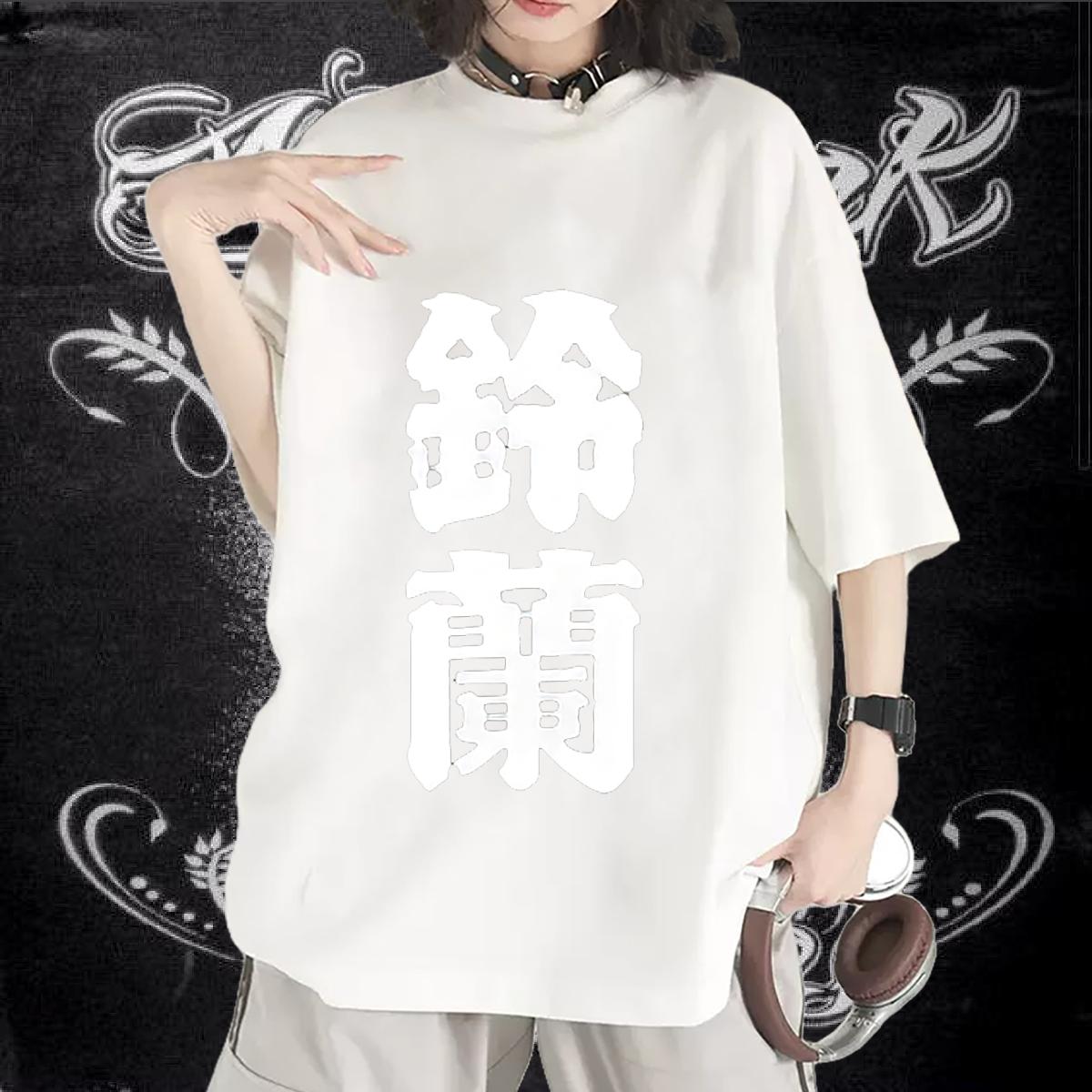 Comfortable Woman T Shirts Crew Neck Cotton Breathable Clothes Outdoor Custom Women Tshirts DIY Anime