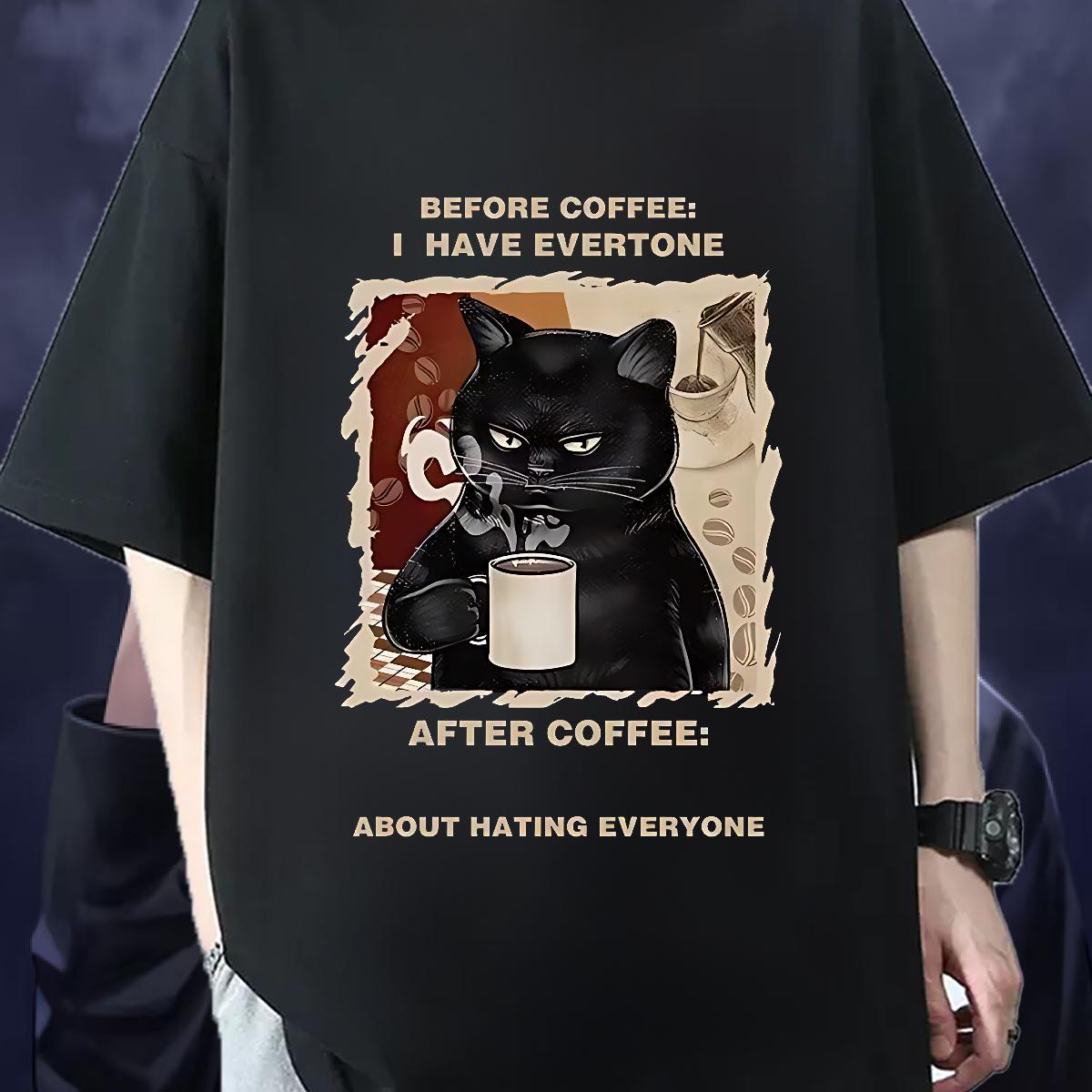 Casual New T-Shirts DIY Printed High Street Hip Hop Tshirts Short sleeve Cotton Soft Popular