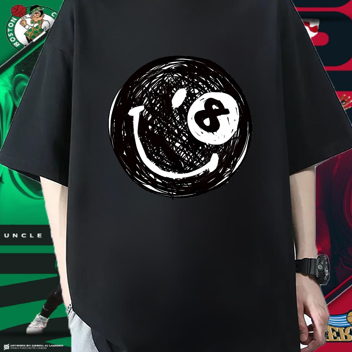 Wholesale T-Shirts High Street Hip Hop Short Sleeve Cotton O-Neck Men Tshirts Classic Casual Custom Print Plus Size Clothings