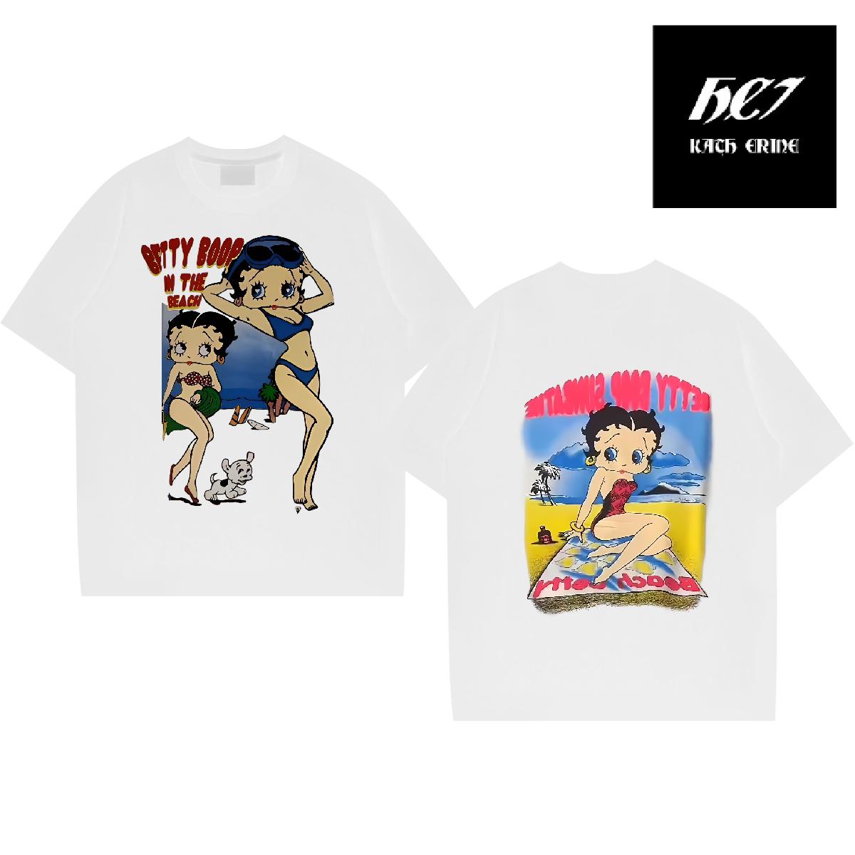 Loose Fit Men Clothes T-Shirt O-Neck Short Sleeve Cotton Street wear Hip Hop Mens T Shirts Custom Classic Tops