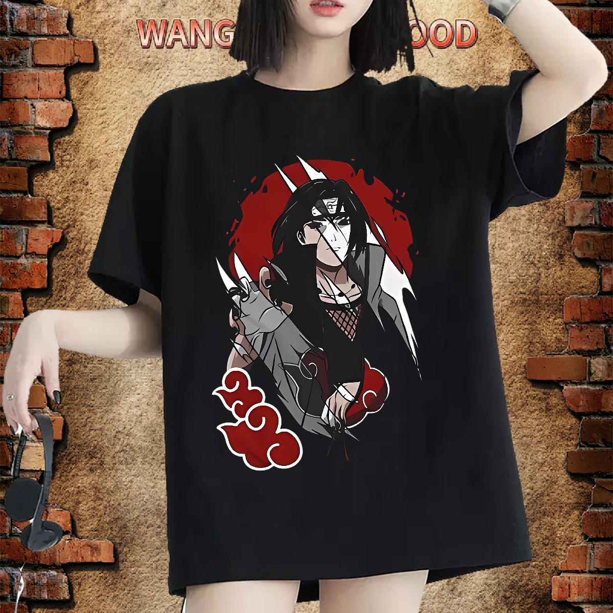 DIY T shirt Short sleeve Cotton Soft Cartoon Printing S-3XL Tees Spring Summer Lady Couples T Shirts