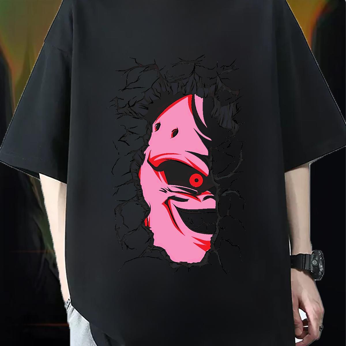 Casual New Mens T Shirts Black Oversized Men Clothes T-Shirt Outdoor Cotton Breathable Short Sleeve Designer Wear