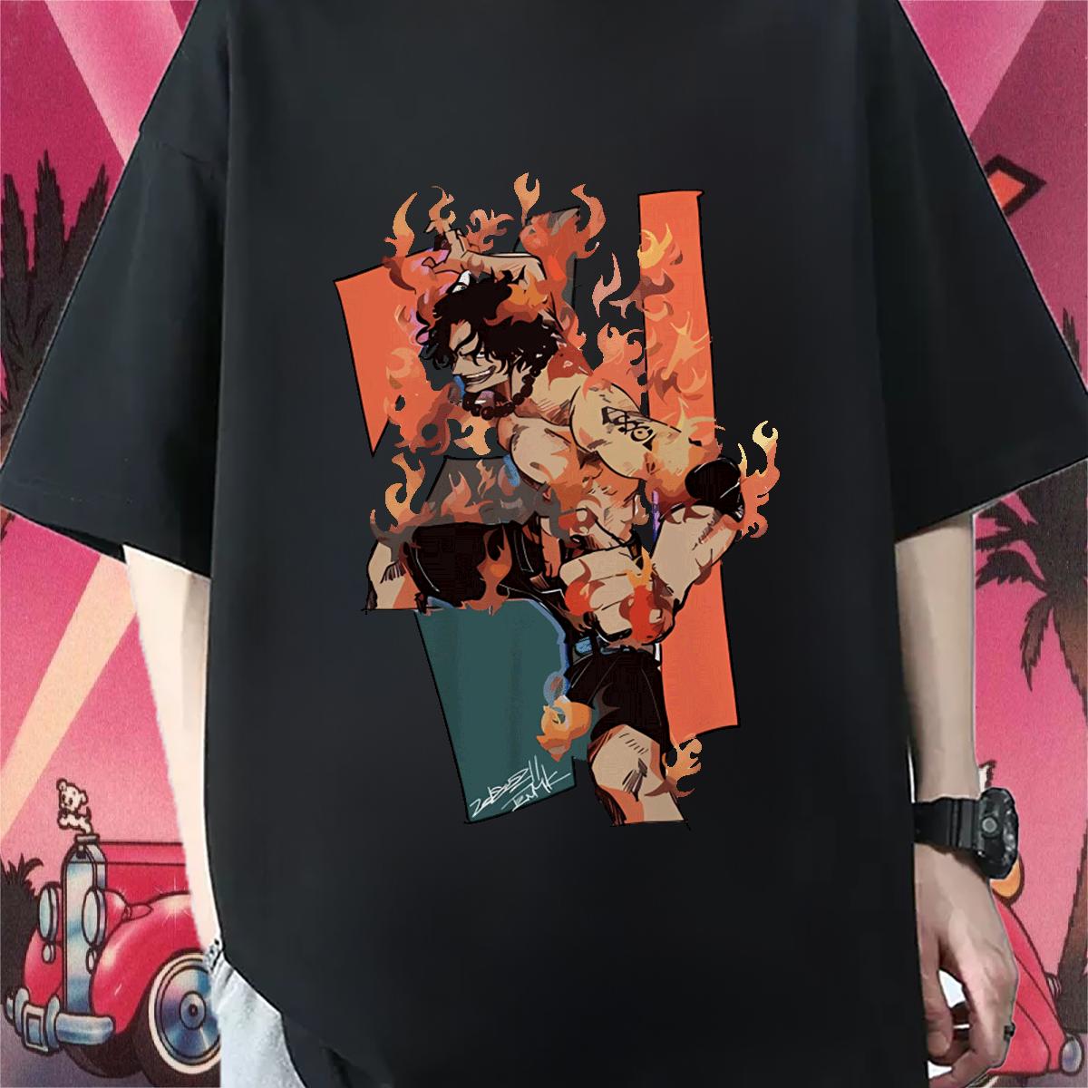 Classic Mens T Shirts Spring Summer O-Neck Short Sleeve Cotton Men Tees 2024 New Floral Print Tee Shirt