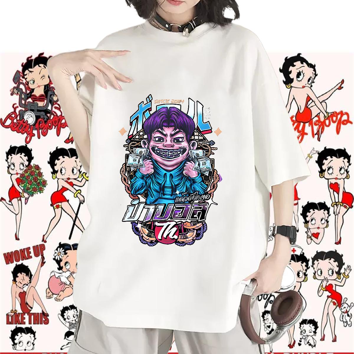 Unisex Woman T Shirts Breathable Crew Neck Tees Sports Street Wear Fashion Casual Lady T shirt Custom Print Plus Size