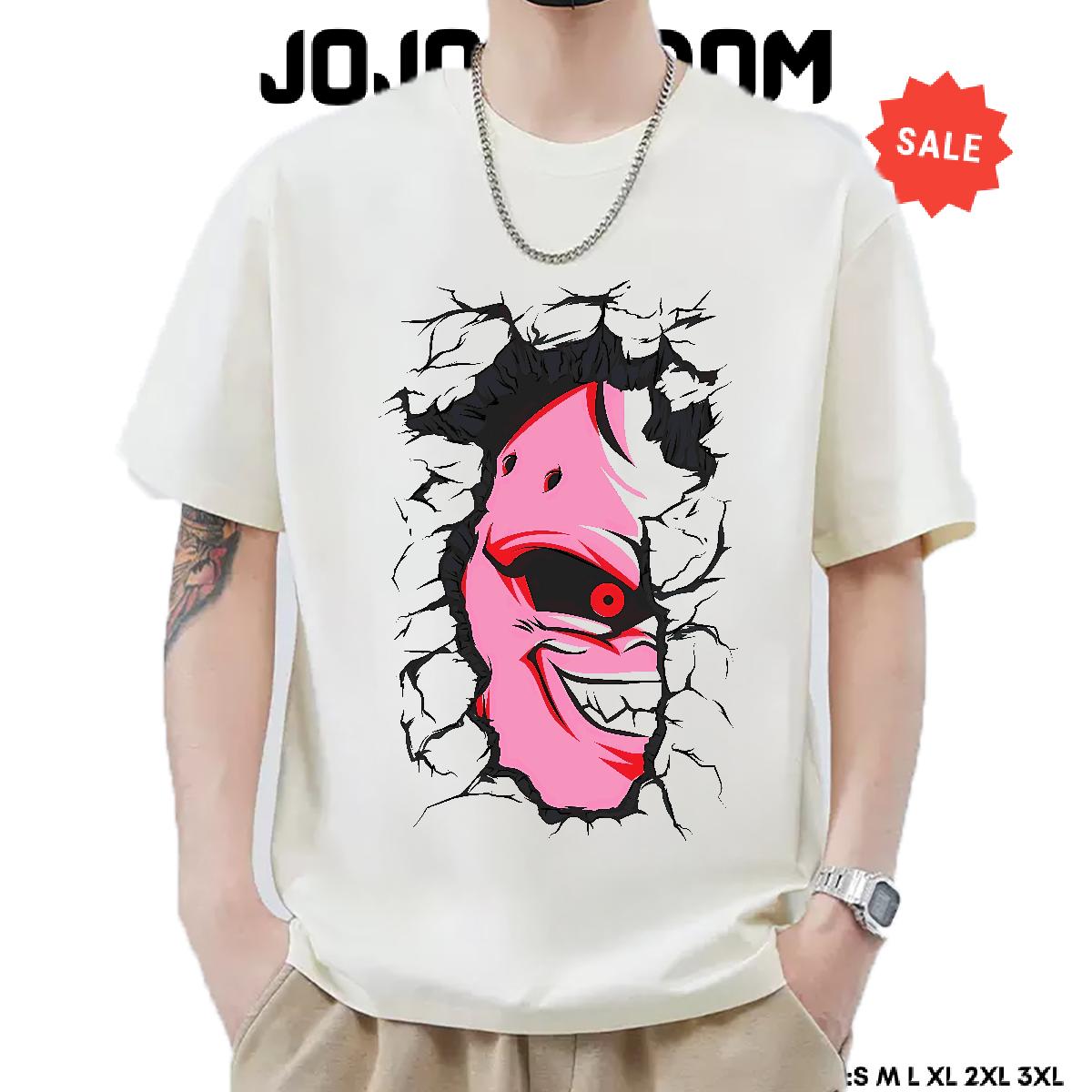 2024 New T Shirt For Man DIY Anime Street wear Hip Hop Tshirt for Man Woman Cotton O Neck Short Sleeves Loose