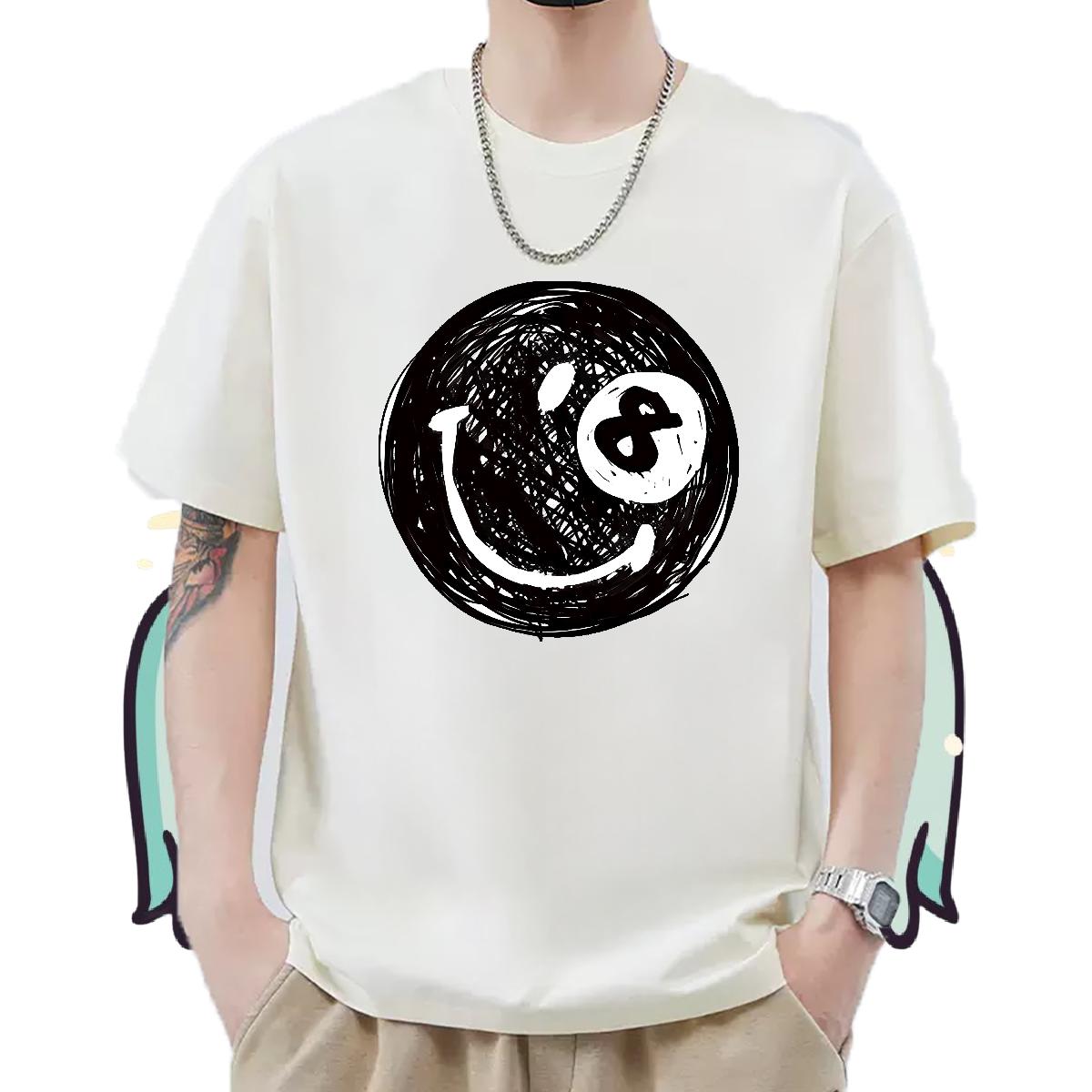 Soft Man T Shirts Daily Wear Breathable Crew Neck Cotton Men Tshirts 2024 DIY Custom Printing Tees