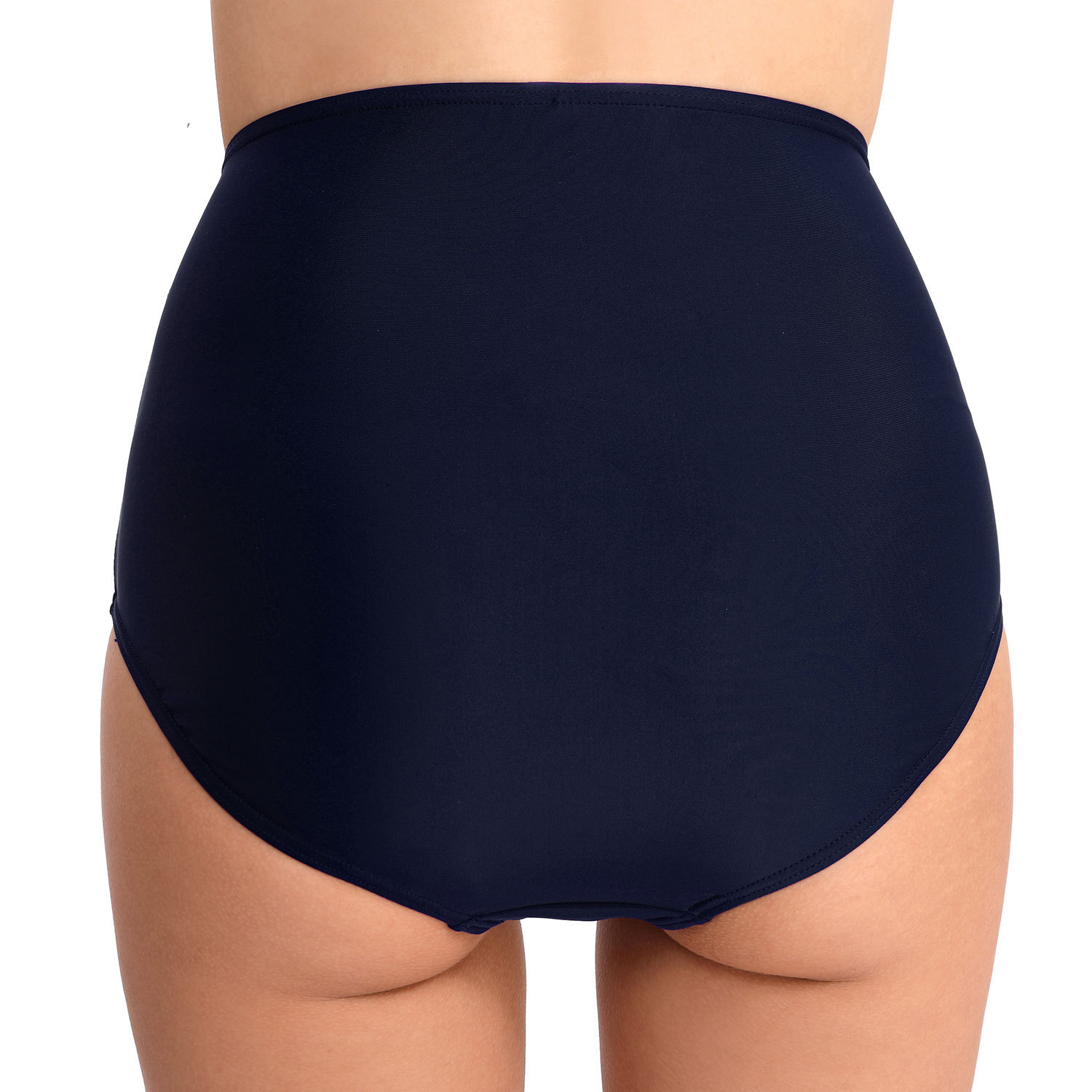 Long Washable Solid Temperament 2023 Beach Folded Fashionable Wrapped Hip Tight High Waist Triangle Swimming Pants Women's Short Novelty Waist Se