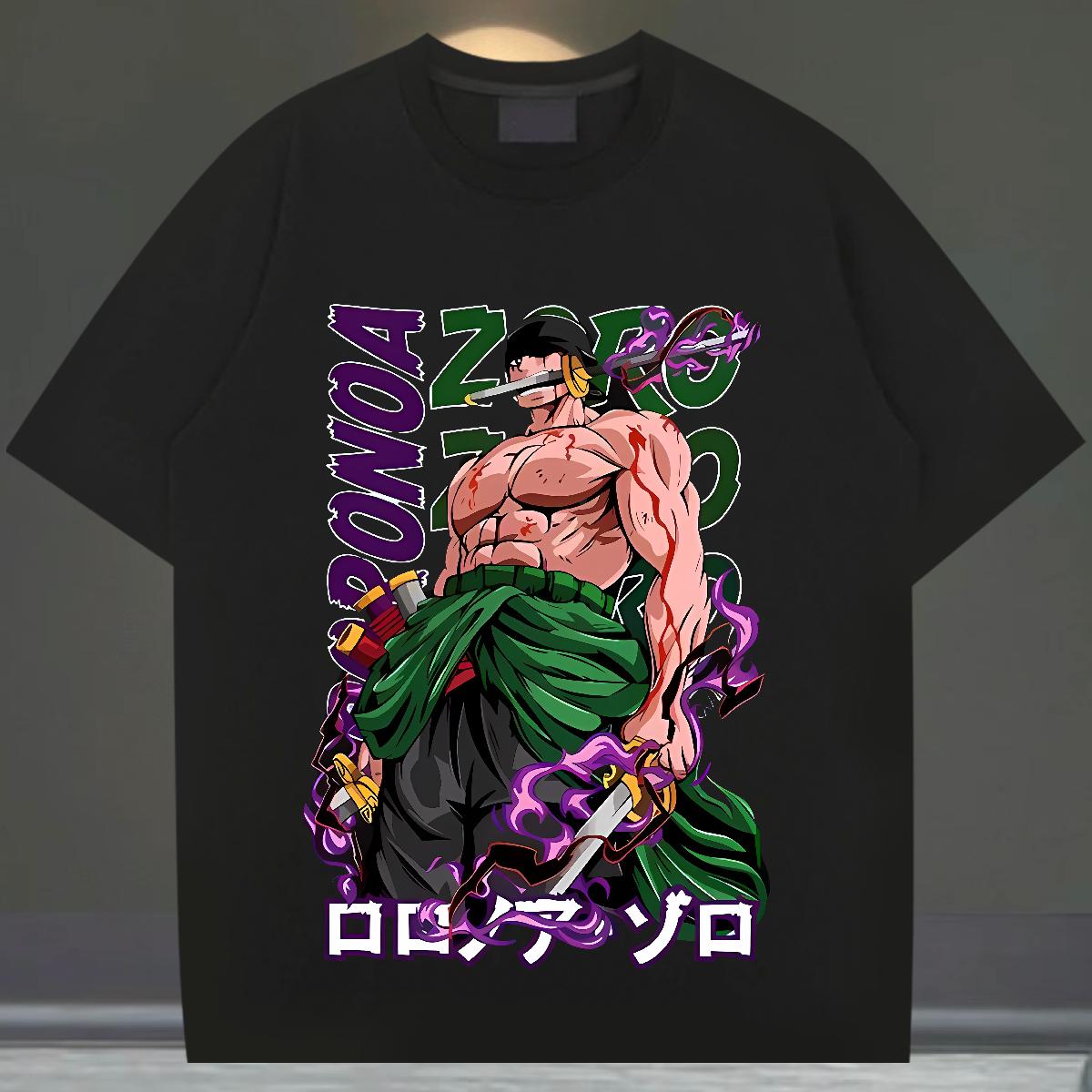 Brand T-Shirts for Men DIY Couples T Shirts Anime Printing Street 180g Cotton Comfortable Tshirts