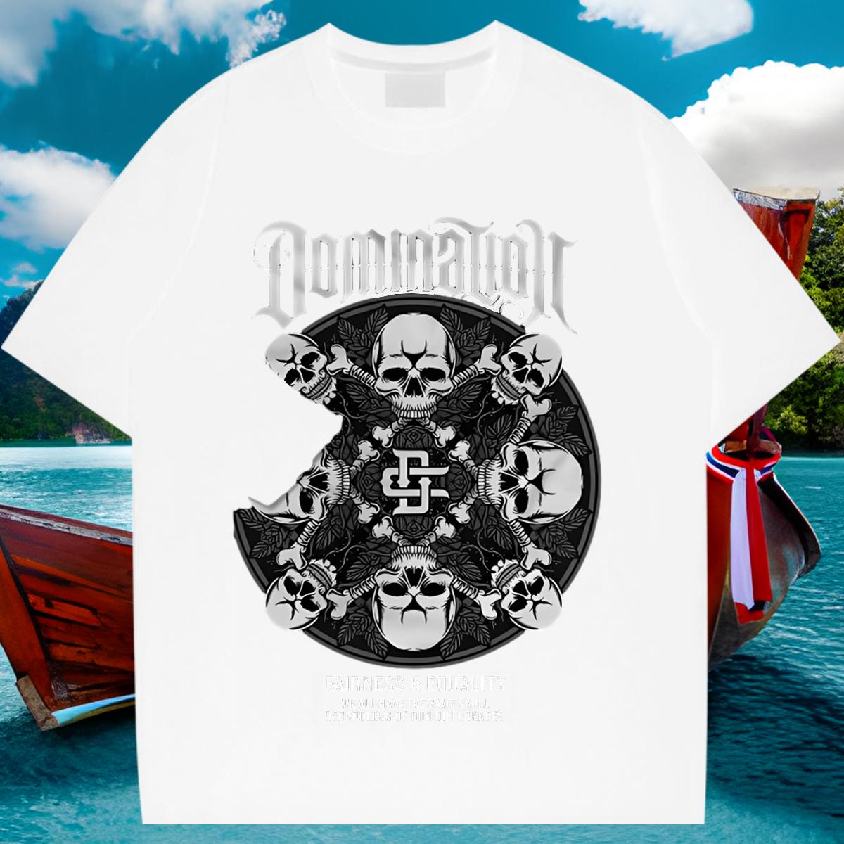 Custom Men T Shirts Customized Print Street Mens Tshirts 180g Cotton Soft