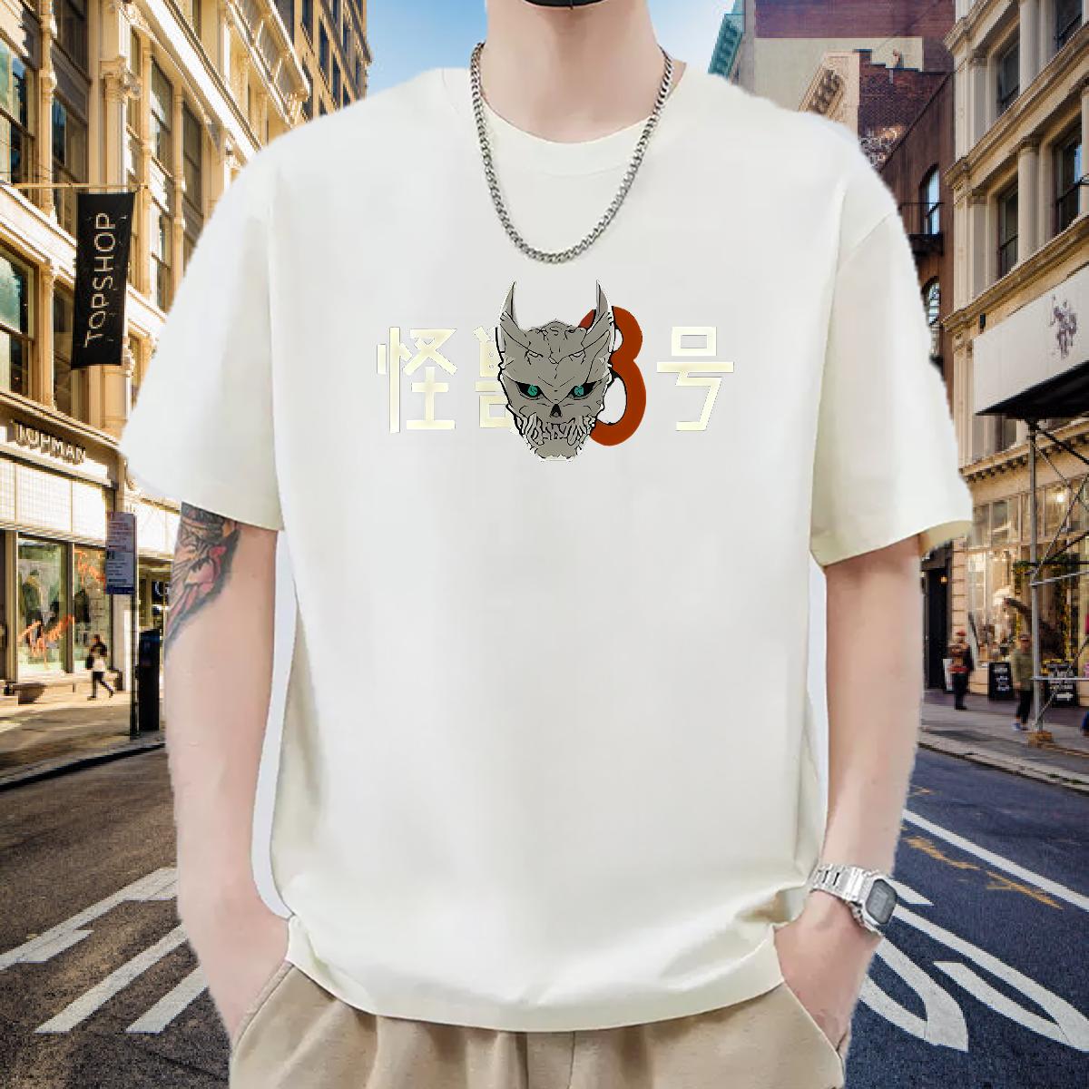 Classic Casual Man T Shirts Custom Street wear Hip Hop Men Tops Tees Breathable Crew Neck Cool