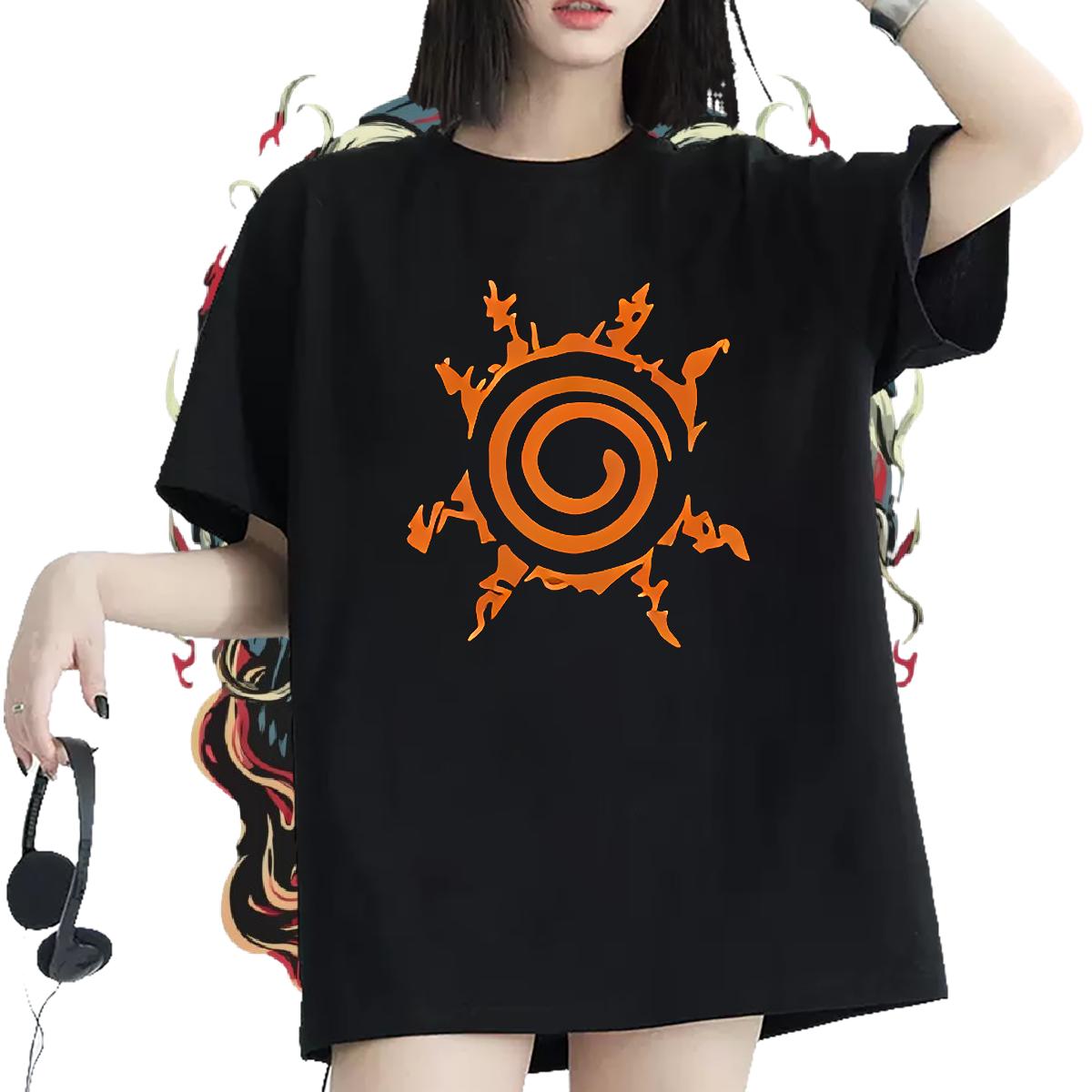 Designer Womens T Shirts Short Sleeve Cotton O-Neck DIY Anime Printed Top Shirts Spring Summer Popular Women Tees