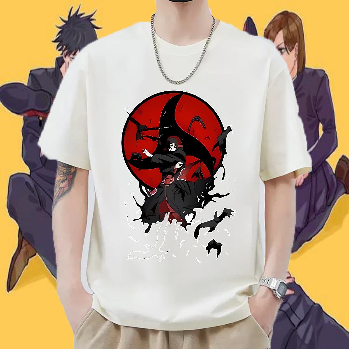 Classic T-Shirts Anime Printing Street Breathable Short Sleeve Tshirt for Man Woman New Custom Printing Tshirts