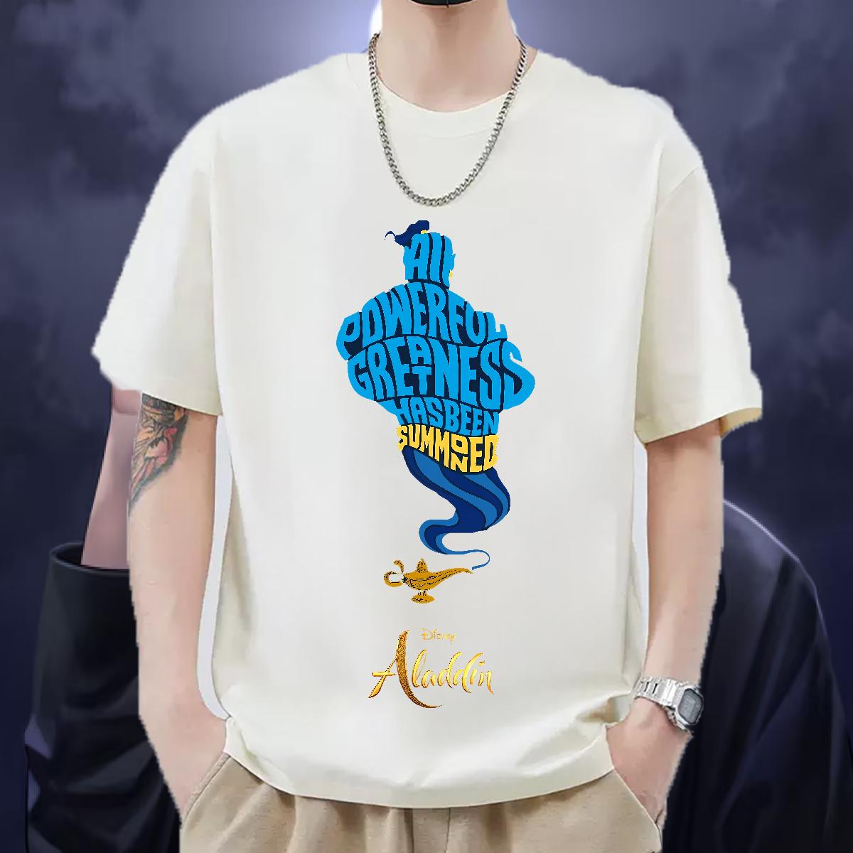 DIY Customized T-Shirts Black White Men Tees Outdoor Breathable Crew Neck Loose Fit Tees Shirts