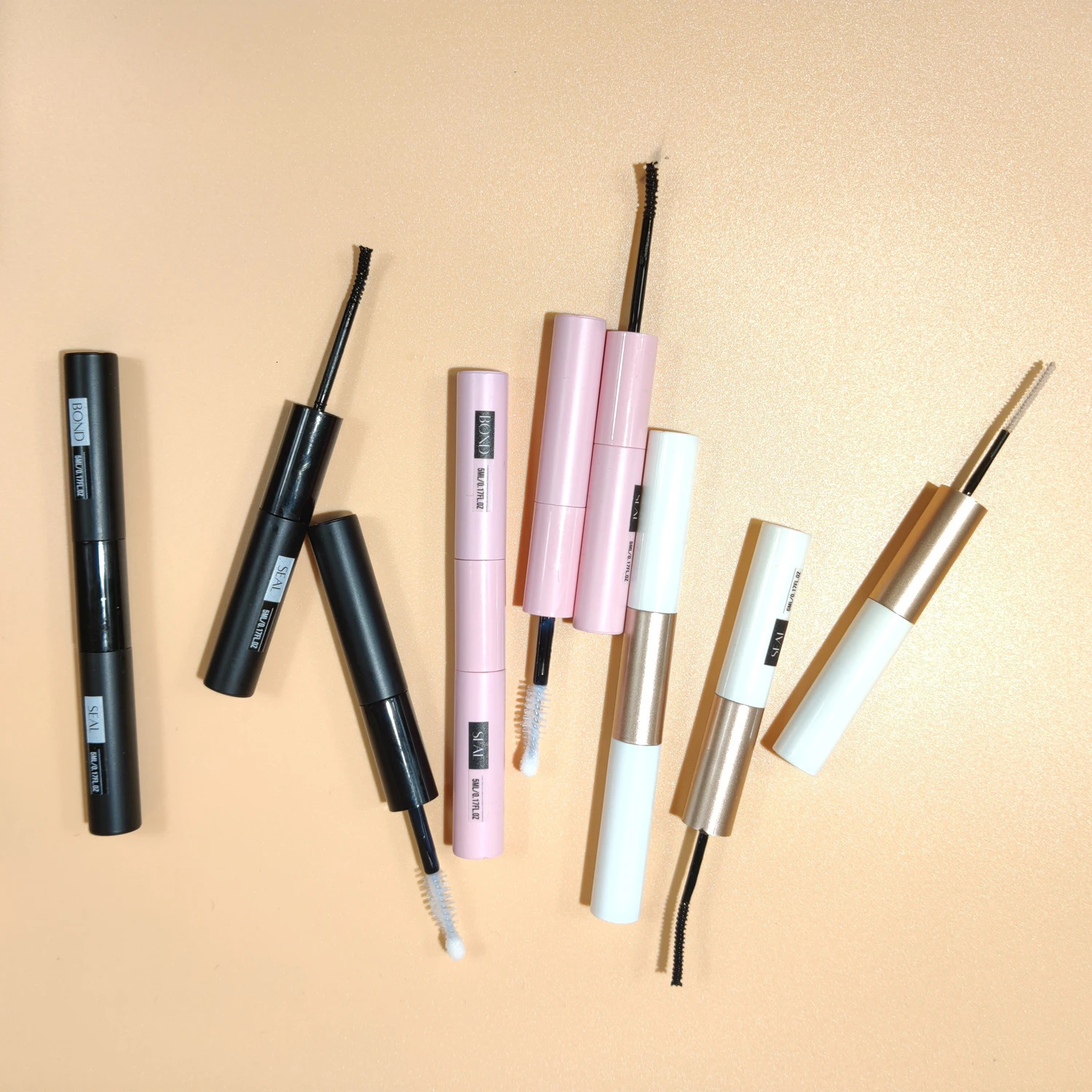 Adhesive False Eyelash Double Headed 2-in-1 Adhesive and Sealing Eyelash Adhesive Waterproof and Durable DIY Cluster Eyelash Adhesive Cosmetics 240713