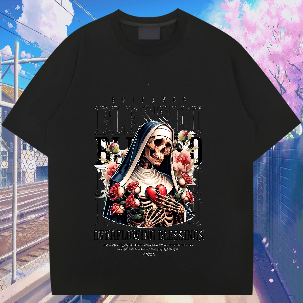 Cool Design Couples T Shirts Short Sleeve Cotton O-Neck Spring Summer Mens T Shirts Black Oversized Brand Top Tees