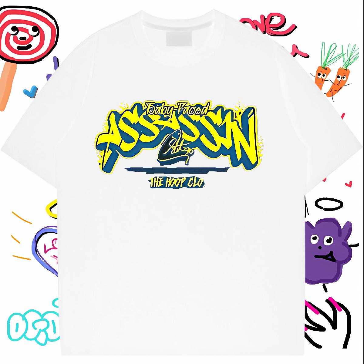 Classic Men T Shirts Street Casual Crew Neck Cotton Breathable Men Tshirts Fashion New Custom Anime Clothes