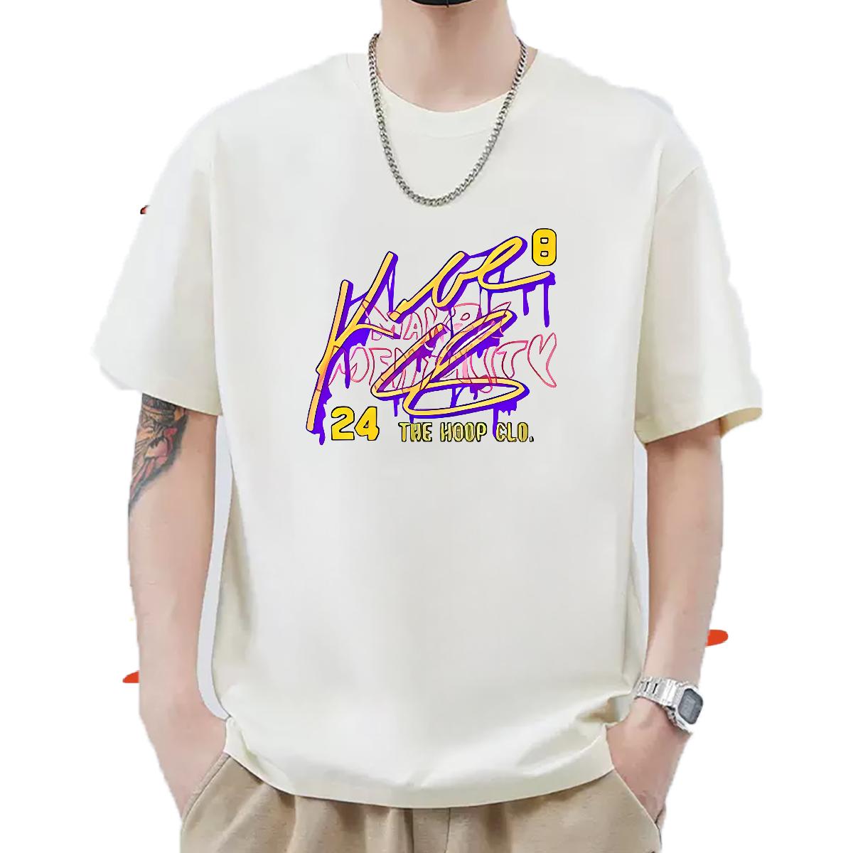 Comfortable Tshirt for Man Woman Breathable Crew Neck Street T-Shirts for Men Oversized Fashion New Clothings