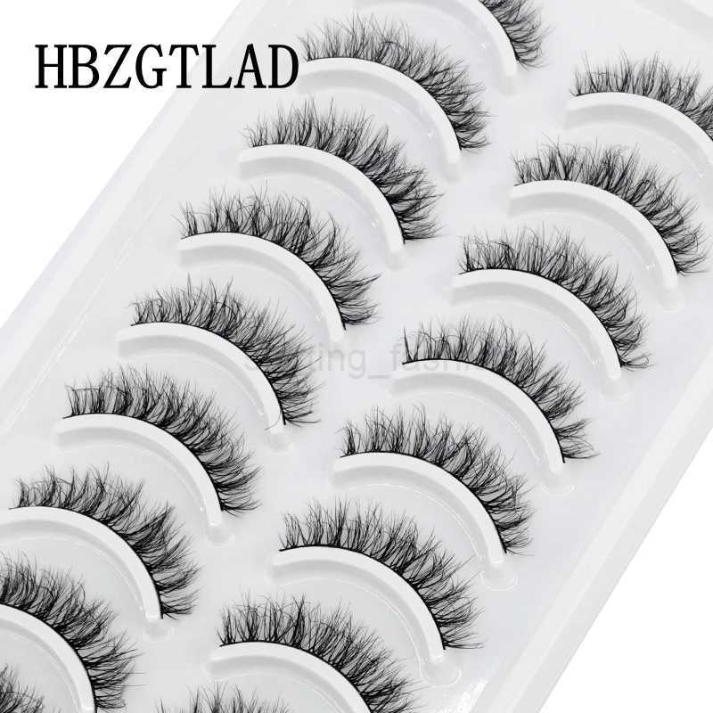 NEW 10 Pairs Natural Long False Eyelashes Fake Lashes Makeup 3d Mink Lashes Extension Short Eyelash Mink Eyelashes for BeautyCL240713