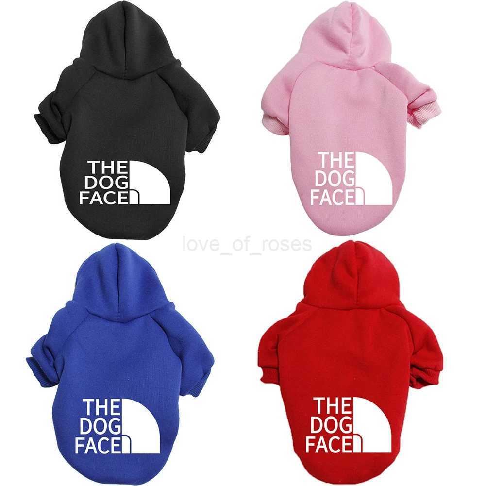 Autumn Winter Pet Clothes Fleece Thicken Pullover Small Medium Large Dog Hoodies Warm Dogs Jacket Coat Outdoor Puppy Casual WearM240713