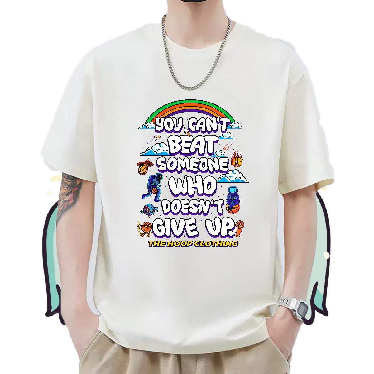 Loose Fit T Shirt For Man Summer Casual Short sleeve Cotton Soft Mens Tshirts 2024 DIY Anime Tops Shirt