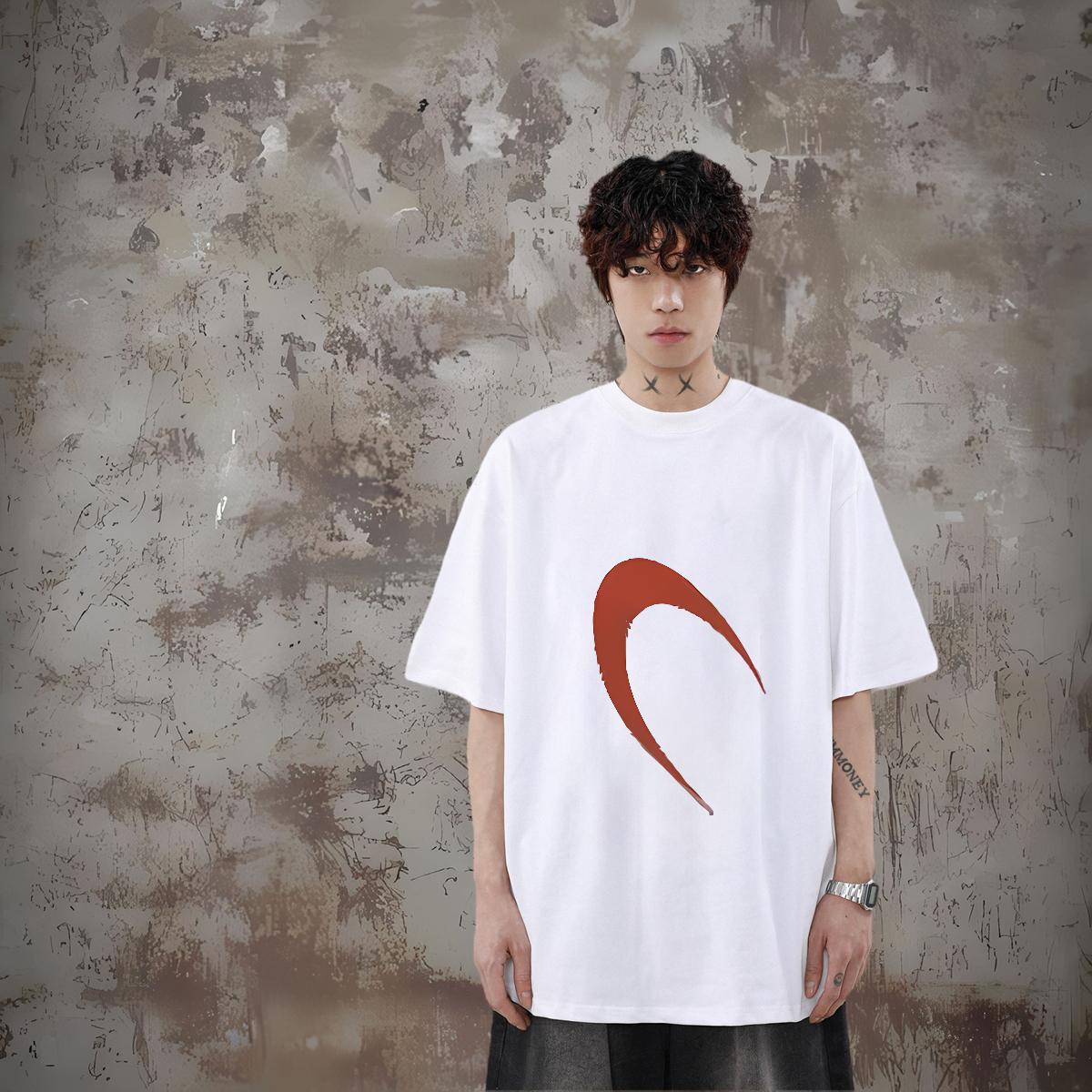 5A Men Tops Tees Cotton Breathable Street Wear T-Shirts Custom Printing Stylist Tee Shirt