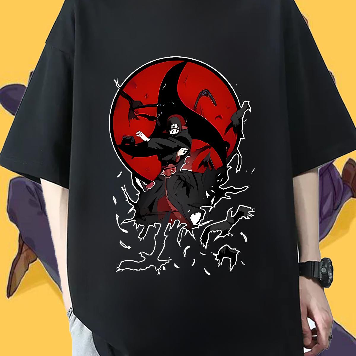Classic T-Shirts Anime Printing Street Breathable Short Sleeve Tshirt for Man Woman New Custom Printing Tshirts