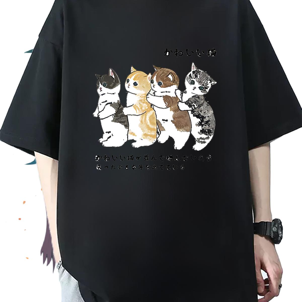 Stylist T-Shirts Custom Print Plus Size Mens Tshirts Summer Casual Cotton O Neck Short Sleeves Classic Clothes