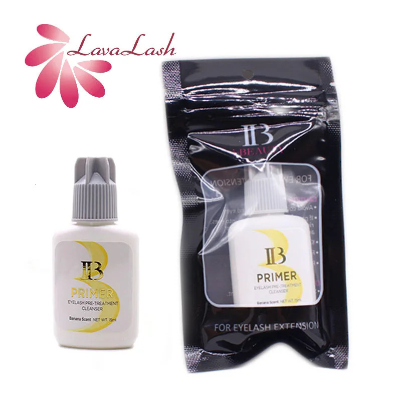 1 bottle of professional IB primer eyelash extension glue 15ml Korean original false eyelash glue supplier wholesale makeup tools 240713