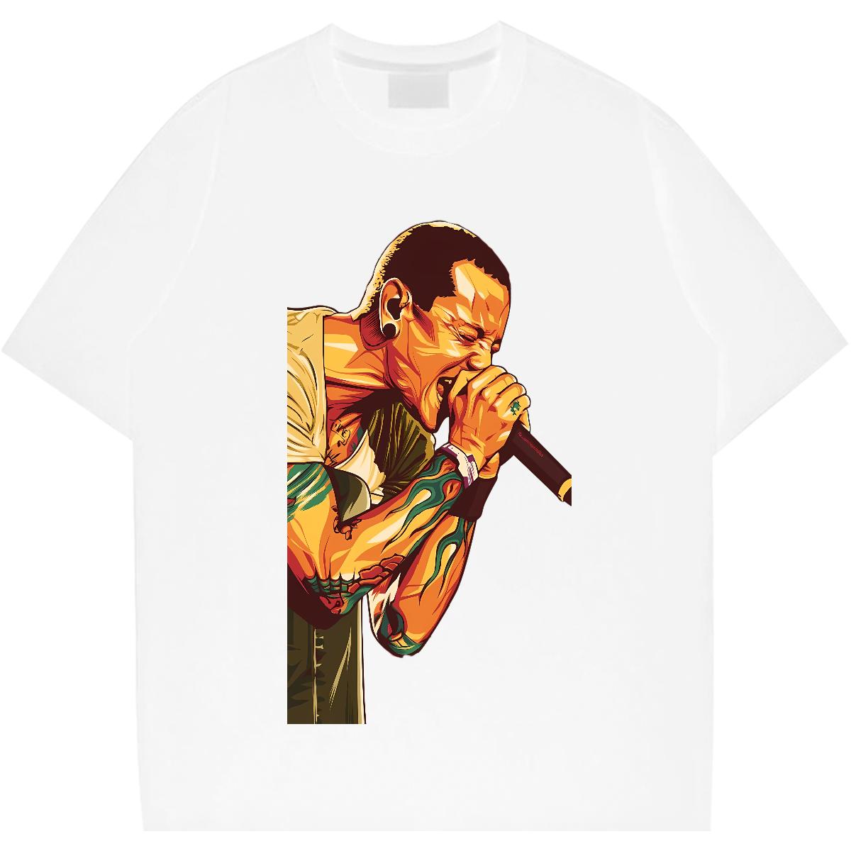 Custom T Shirts Men DIY Printed Daily Outfit Men Tshirts Crew Neck Cotton Loose