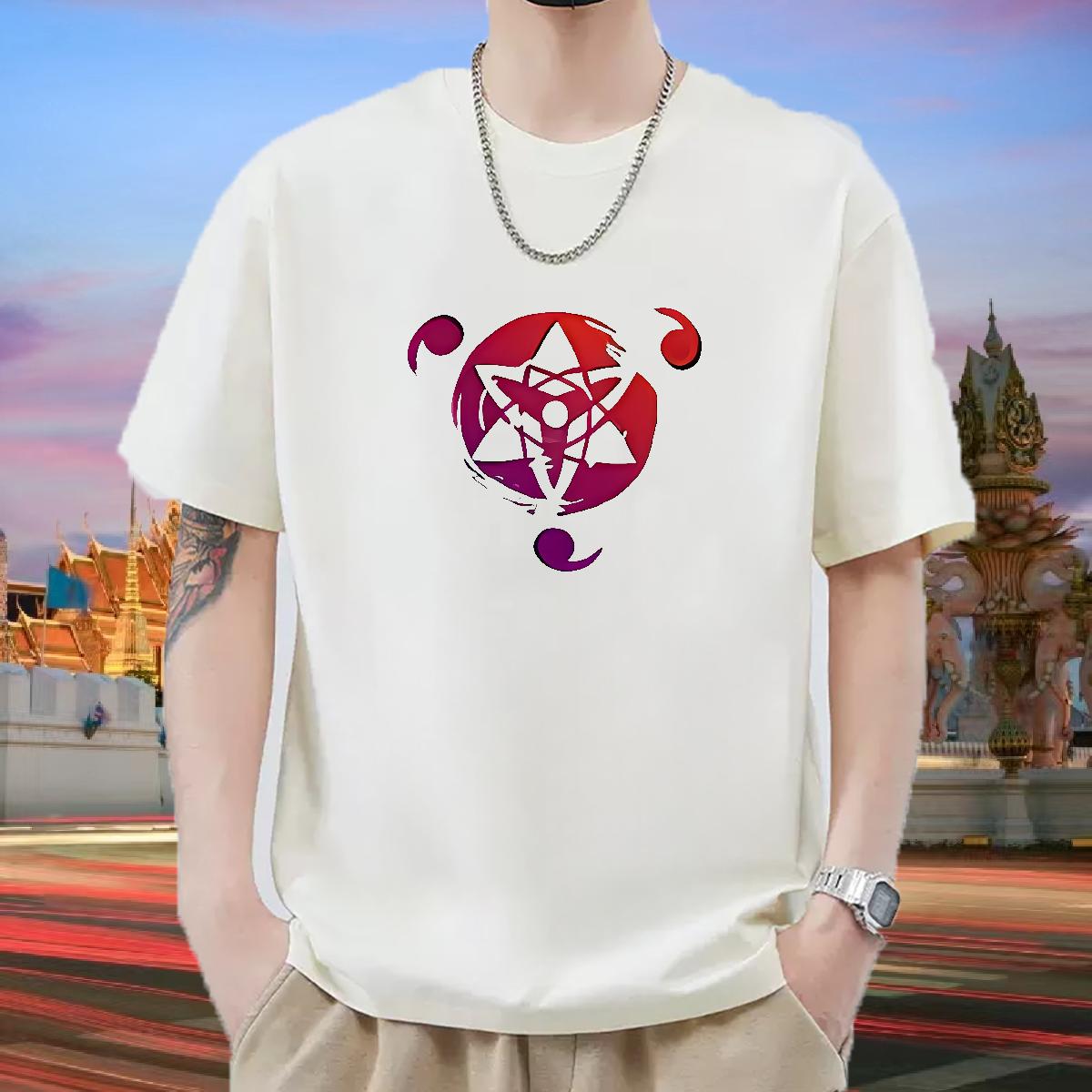 2024 New Mens T Shirts Custom Printed Mens Tshirts Casual Beach Short Sleeve Cotton O-Neck Cool Design Tops