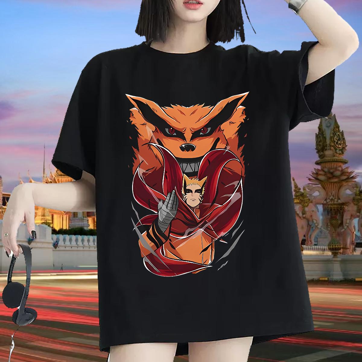 Crew Neck Cotton Breathable T-Shirts for Women Fashion Casual Summer Casual Tshirt for Man Woman Skull Loose Tops Tees