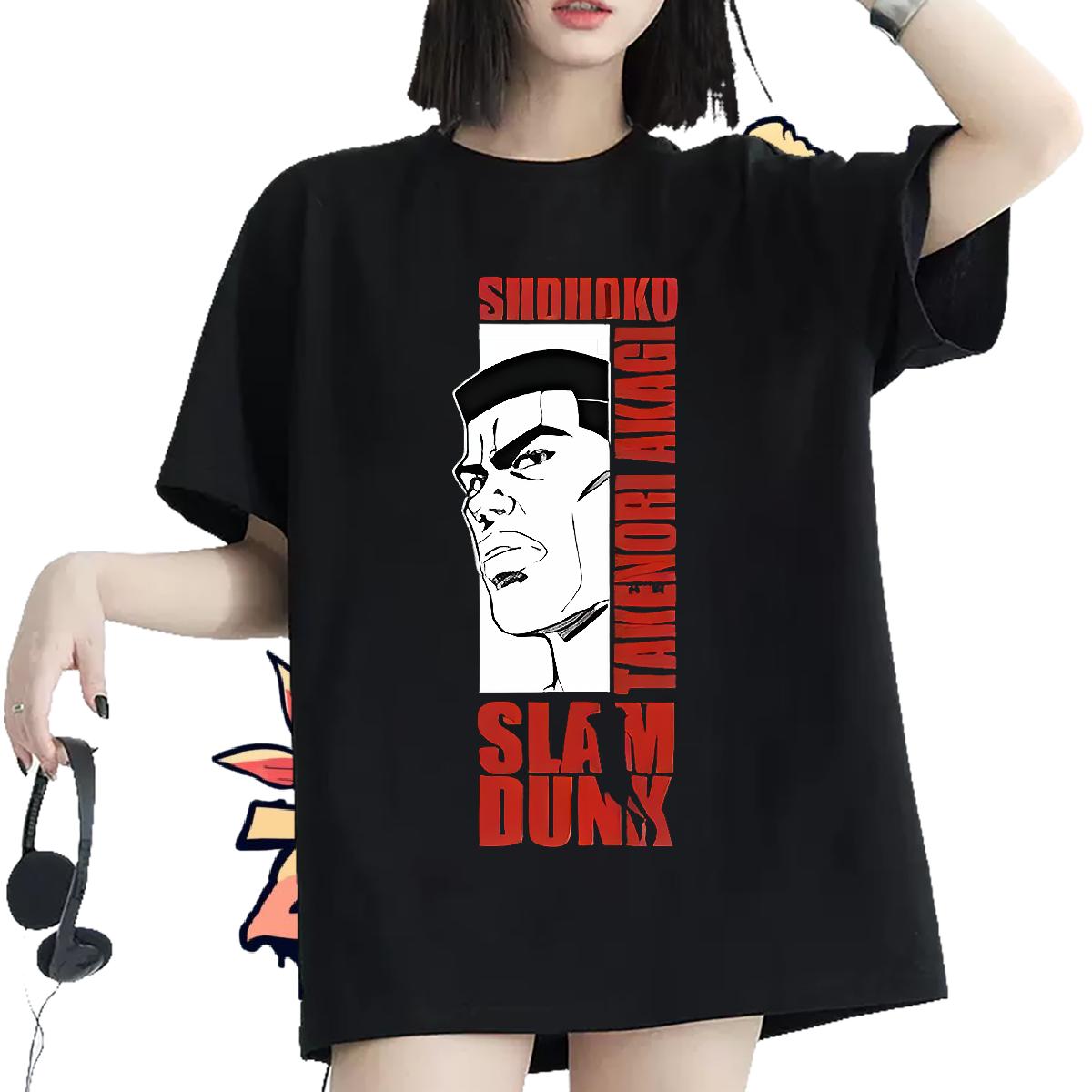 Loose fit Woman T Shirts Breathable Crew Neck Cotton Tee Shirt Hip Hop Stylist Tshirt for Man Woman Cartoon Floral Printing