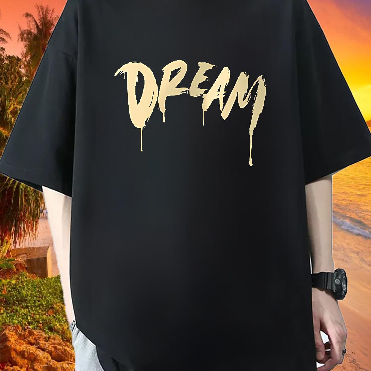 Fashion T Shirts Men DIY Logo Men Tshirts Hip Hop Street Round Neck Short Sleeve Unisex Tops Tees