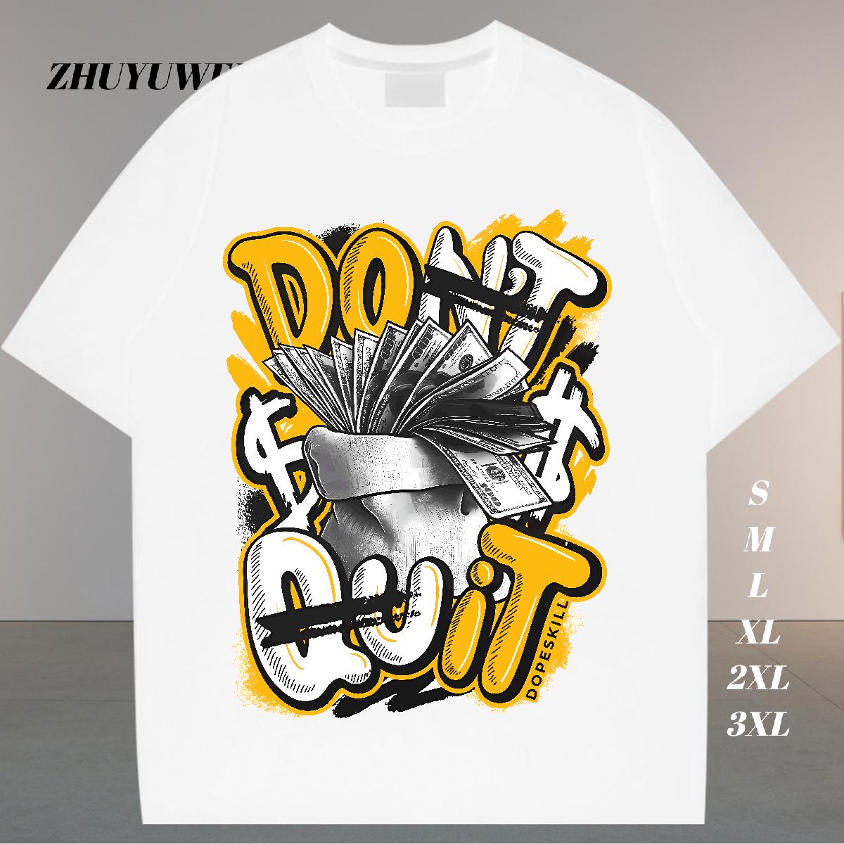 5A Mens Tshirts Short sleeve Cotton Soft Daily Outfit T-Shirts Custom Printed DIY Clothings