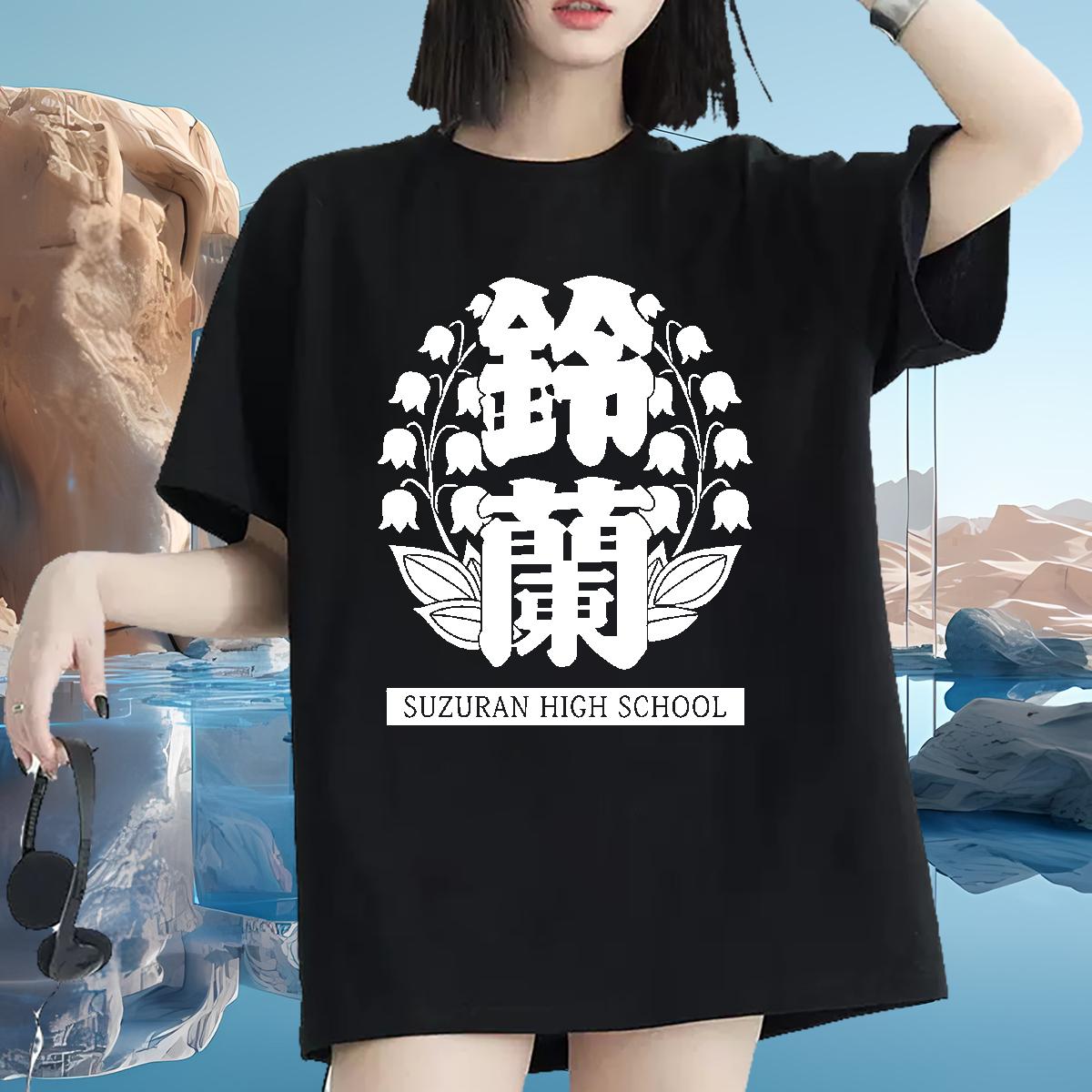 Designer T Shirt For Woman Cotton Breathable Top Tees Casual Sport Factory Direct Women Tees Cartoon Printing S-3XL