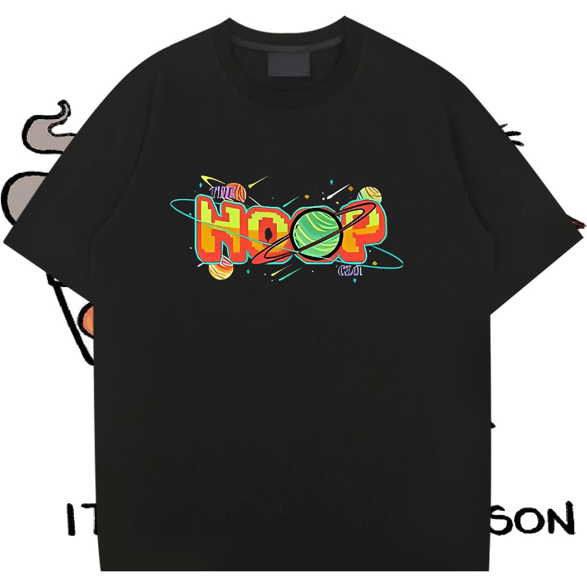 Brand Couples T Shirts Round Neck Short Sleeve Anime Printing Street Man T Shirts Oversized S-3XL New Designer Tees