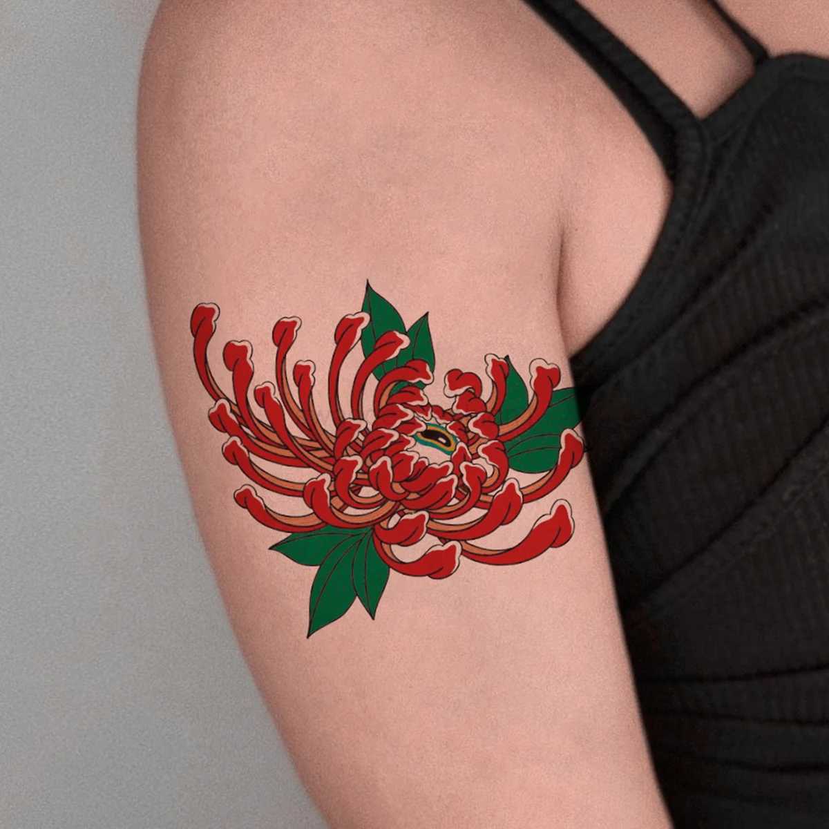 10pcs Old School Waterproof Temporary Tattoo Sticker Flower Animal Tattoos Women Body Art Arm Fake Tatoo Men AccessoriesB240713