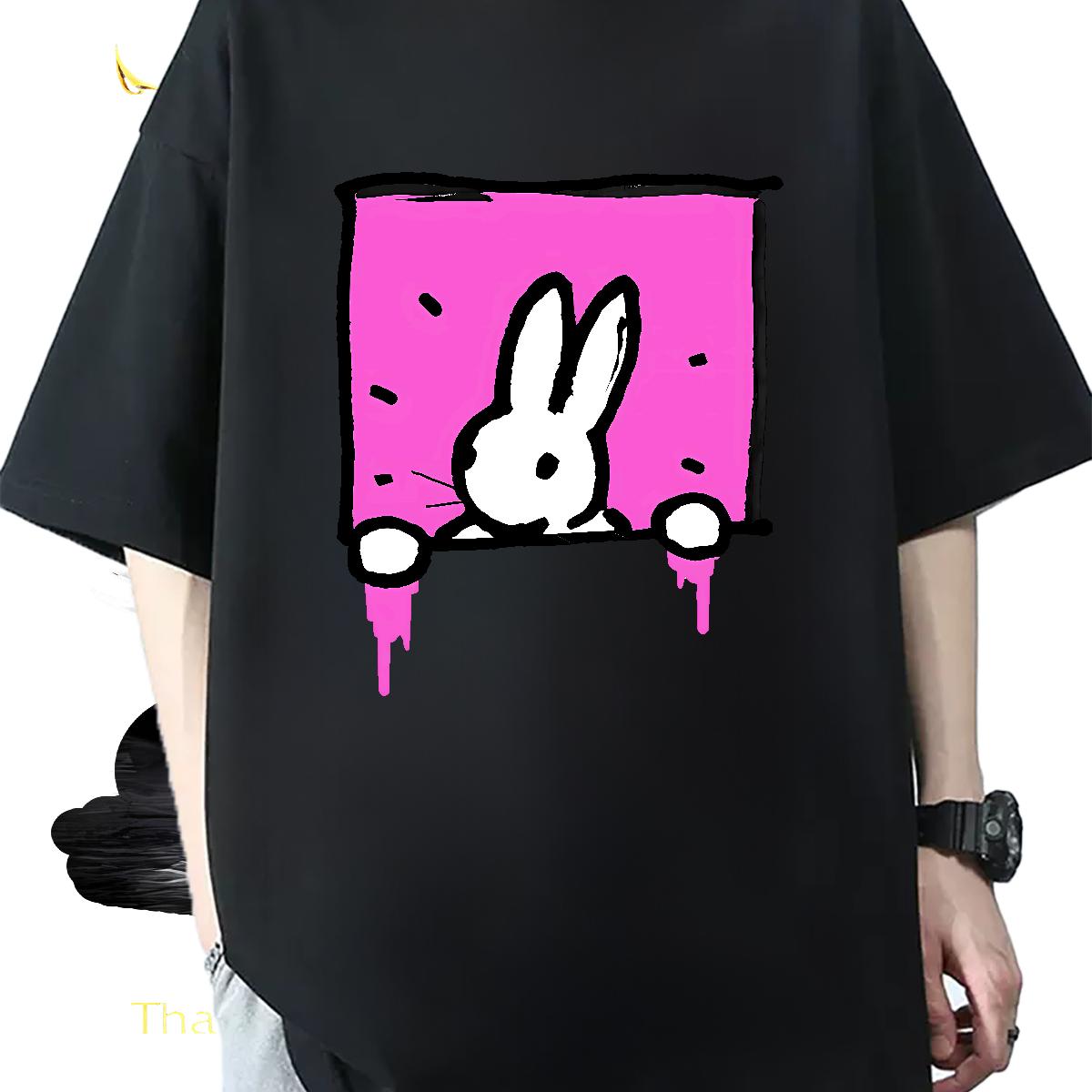 Fashion Design T shirt Black Oversized Men Tees Outdoor Crew Neck Cotton Loose Fit Clothes
